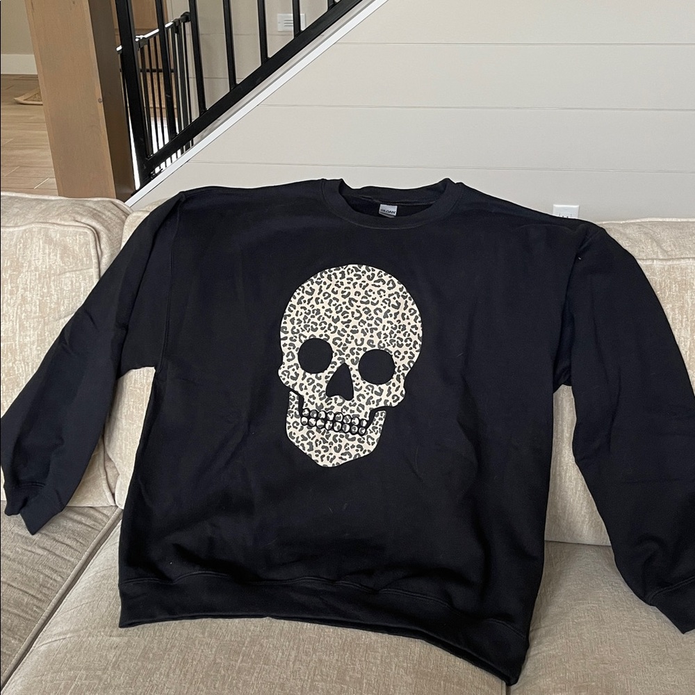 Gildan Black Halloween Sweatshirt